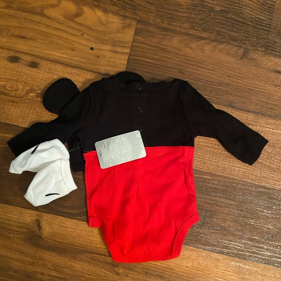 SOLD Disney Store Mickey Mouse Baby Costume Onesie - Picture 2 of 4